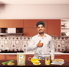 Label showing organic, kosher, and non-GMO certifications