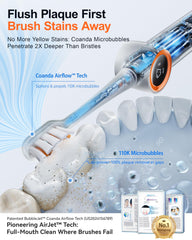 Gum Sensitive Saver mode and 12° micro-angle sweep illustration