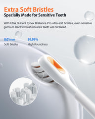 Compatible with RANVOO AirJet toothbrushes