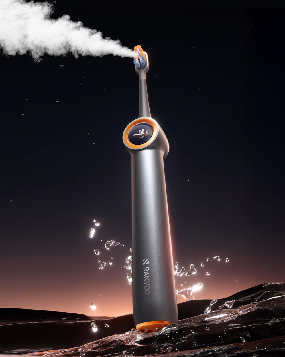 Front view of RANVOO AirJet PH3 in grey
