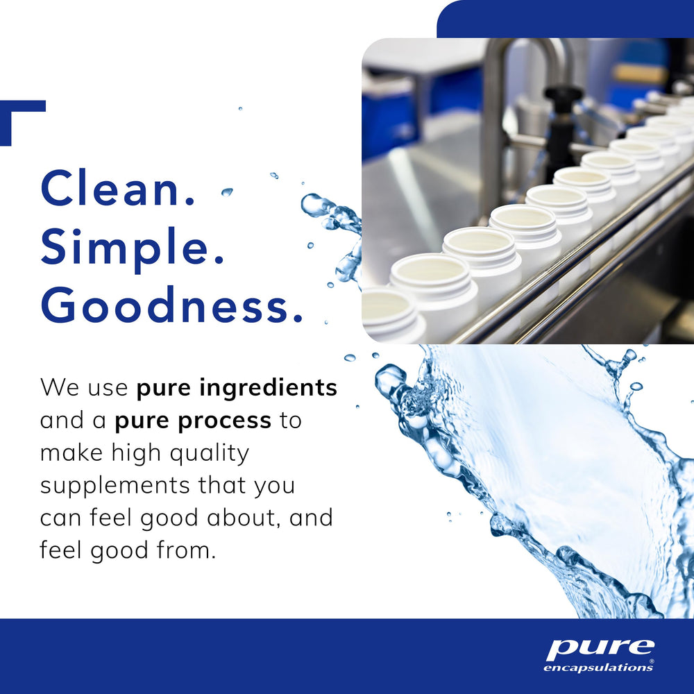 Pure Encapsulations Rapid Calm packaging on neutral background