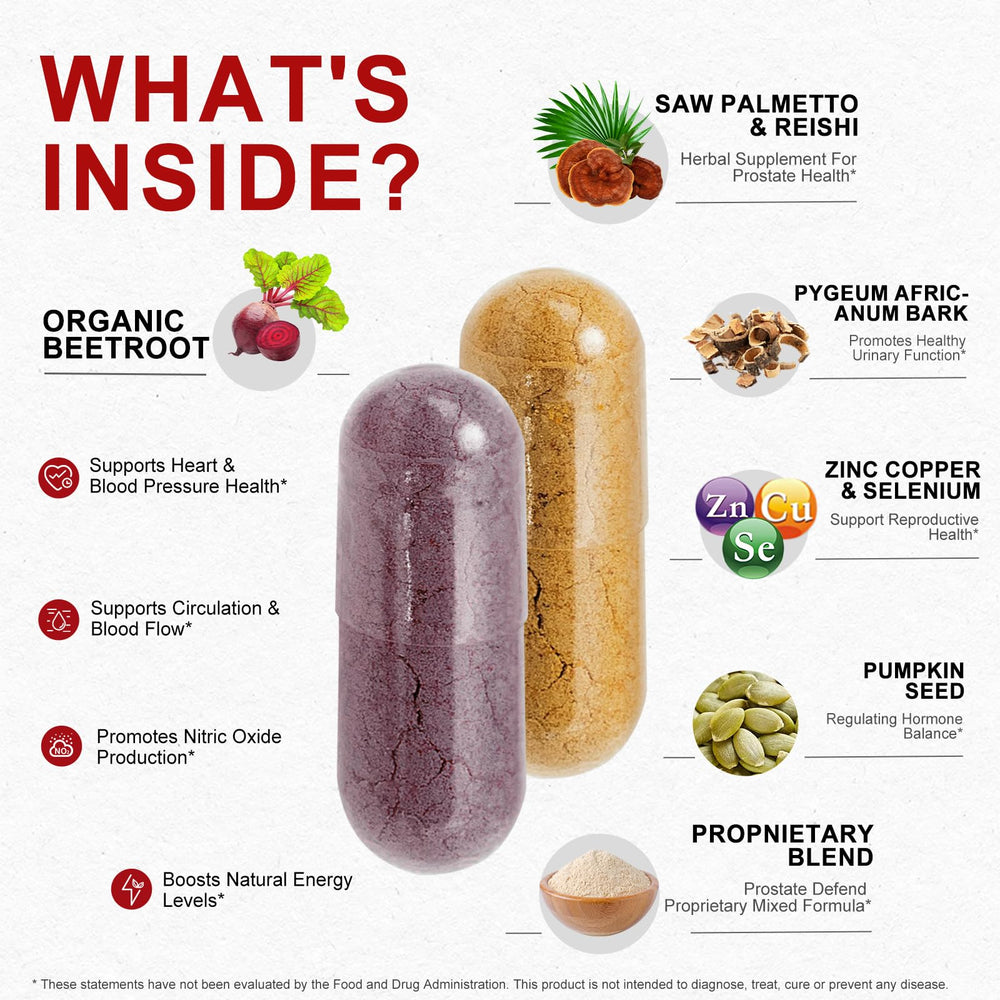 Rasav Prostate & Beetroot Bundle front packshot