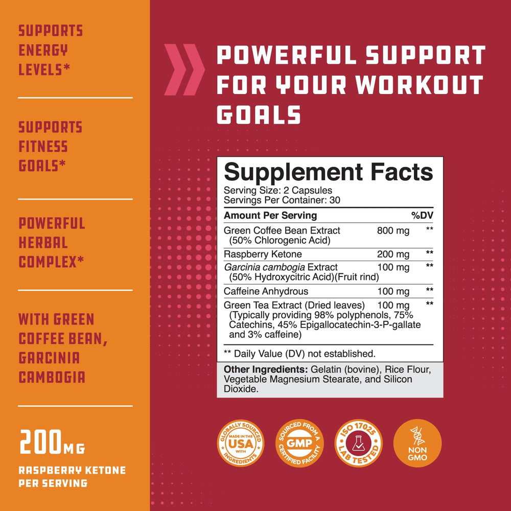 Keto Burn Raspberry Ketones bottle and label