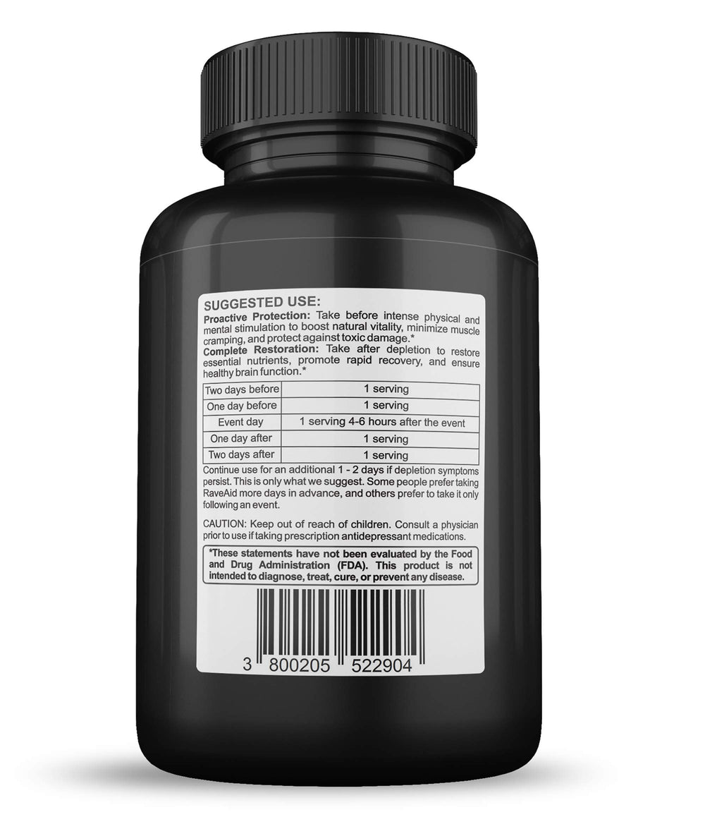 RaveAid usage scene featuring dance party