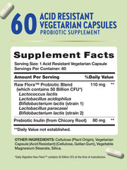 Acid-resistant vegetarian probiotic capsules