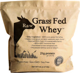 Raw Grass Fed Whey Protein Powder 5 lb front view