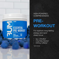 Made in the USA RAW Nutrition premium ingredients label