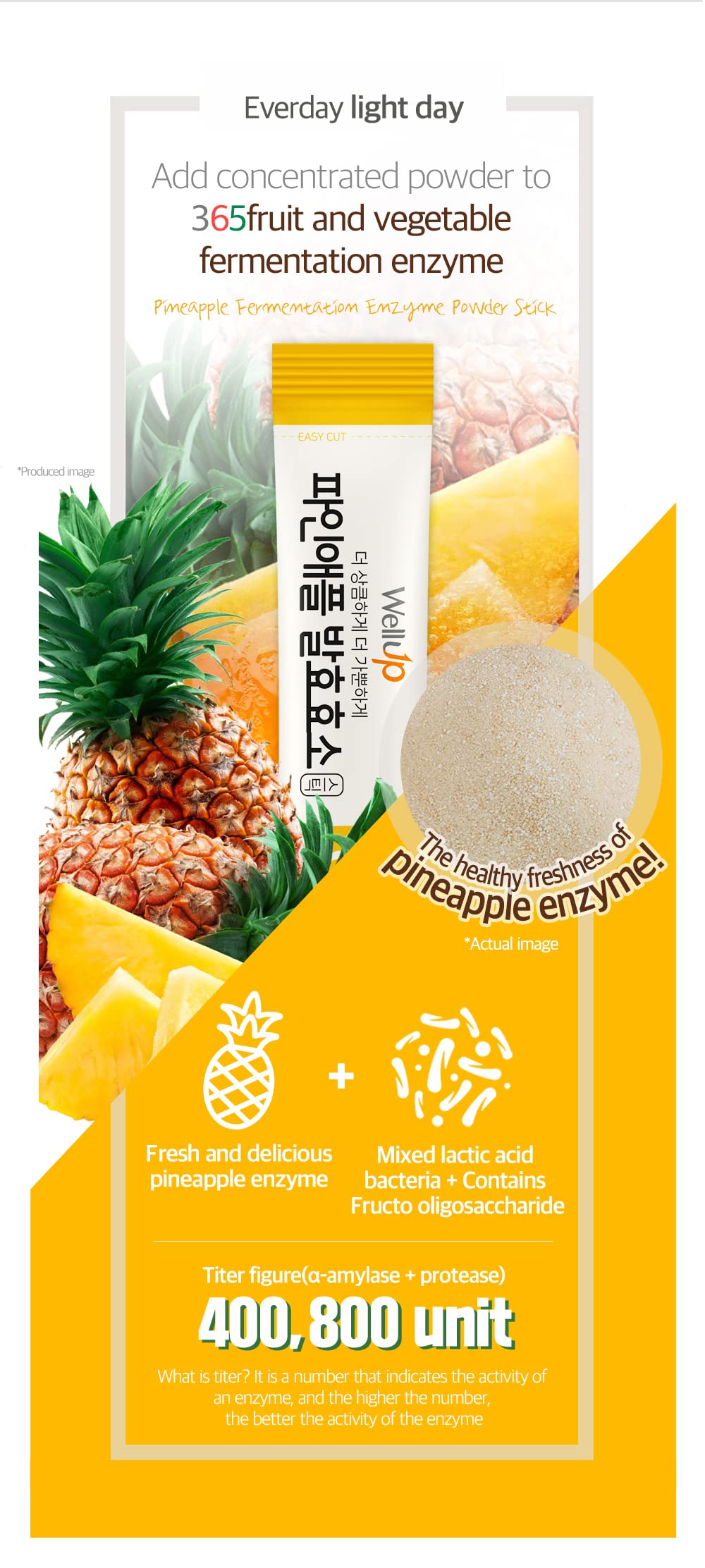 RAWEL Well Up Fermentation Digestive Enzymes - product close-up