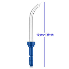Packaging of 6 replacement tips for Waterpik and other oral irrigators