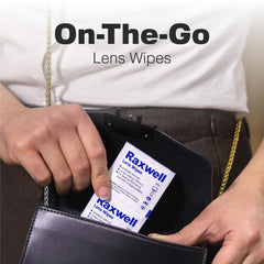 Coated-Lens Safe Lens Cleaning Wipes