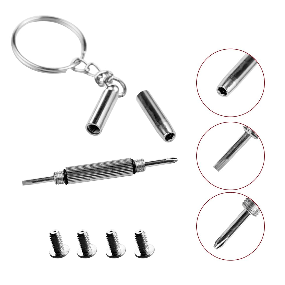 Lenses ring screws and temple hinge screws for Ray Ban models