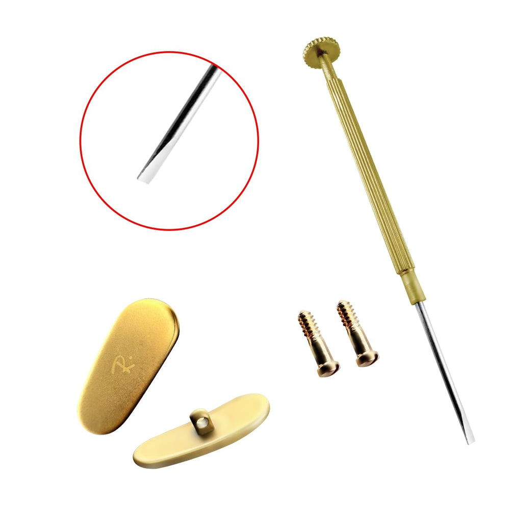 Nose pad replacement kit for Ray-Ban including screws and screwdriver