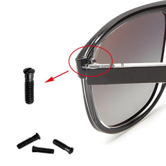 Repair kit for Ray-Ban sunglasses with screws and instructions