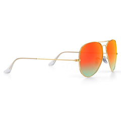 Nose pads and temple tips set in gold finish for Ray-Ban Aviators
