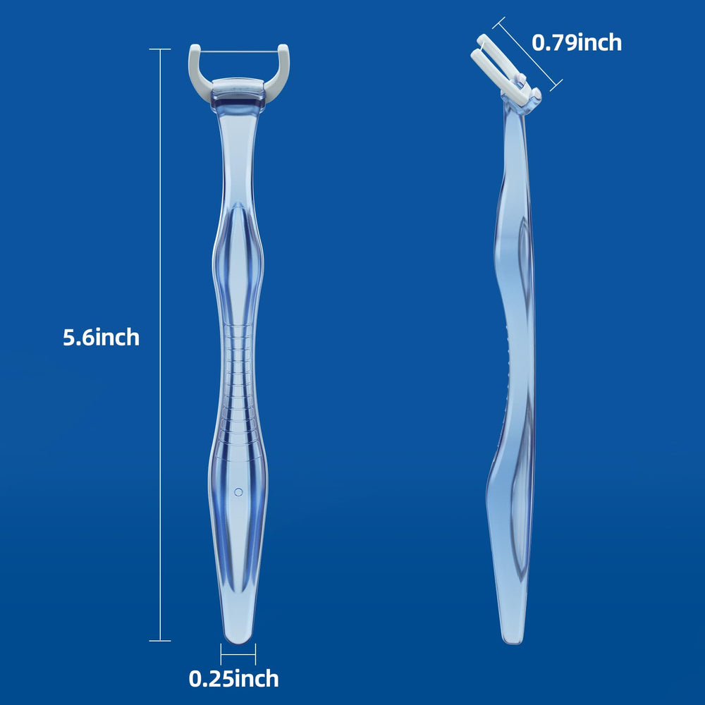Close-up of dual ergonomic handles with comfort grip