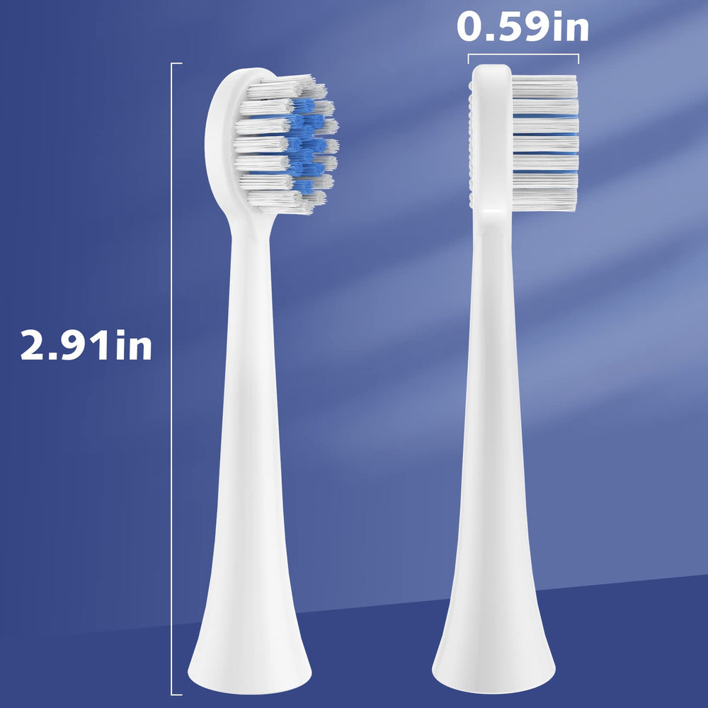 Six-pack replacement heads for Razoko Kids toothbrush