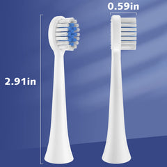 Six-pack replacement heads for Razoko Kids toothbrush