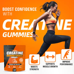 Nutrition panel for Razuhu Creatine Monohydrate Gummies