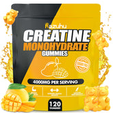 Razuhu Mango Creatine Gummies bottle front