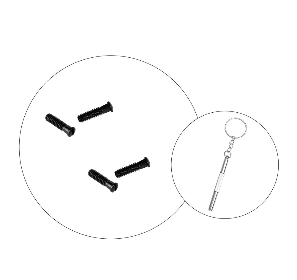 RB4147 screws compatible with Ray-Ban RB4147, BR4184, RB4190, RB4101, RB4175 frames