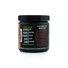 Prepared Re-lyte electrolyte drink mix in a glass with straw