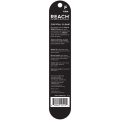 Whole 6-pack of Reach Crystal Clean Toothbrushes in packaging