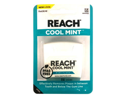 REACH Dental Floss Cool Mint 6 Count packaging