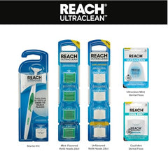 Fresh breath concept with dental floss