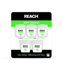 Reach Mint Waxed Dental Floss 5 Count - product image 1