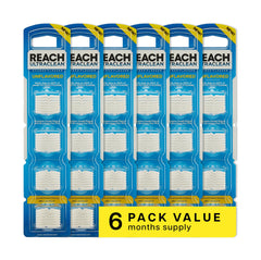 Box of REACH Ultraclean Access Flosser Refill Heads, 28-count, unflavored