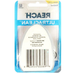 Mint branding on REACH Ultraclean dental floss packaging