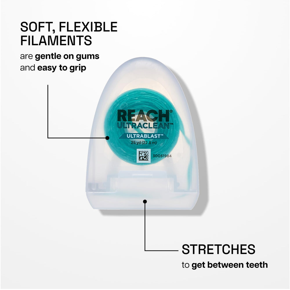 Illustration highlighting Micro-Grooves Technology for plaque removal