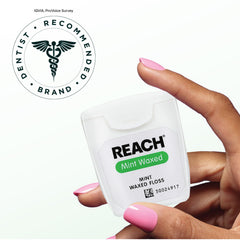 Adult and kid dental care with REACH mint floss