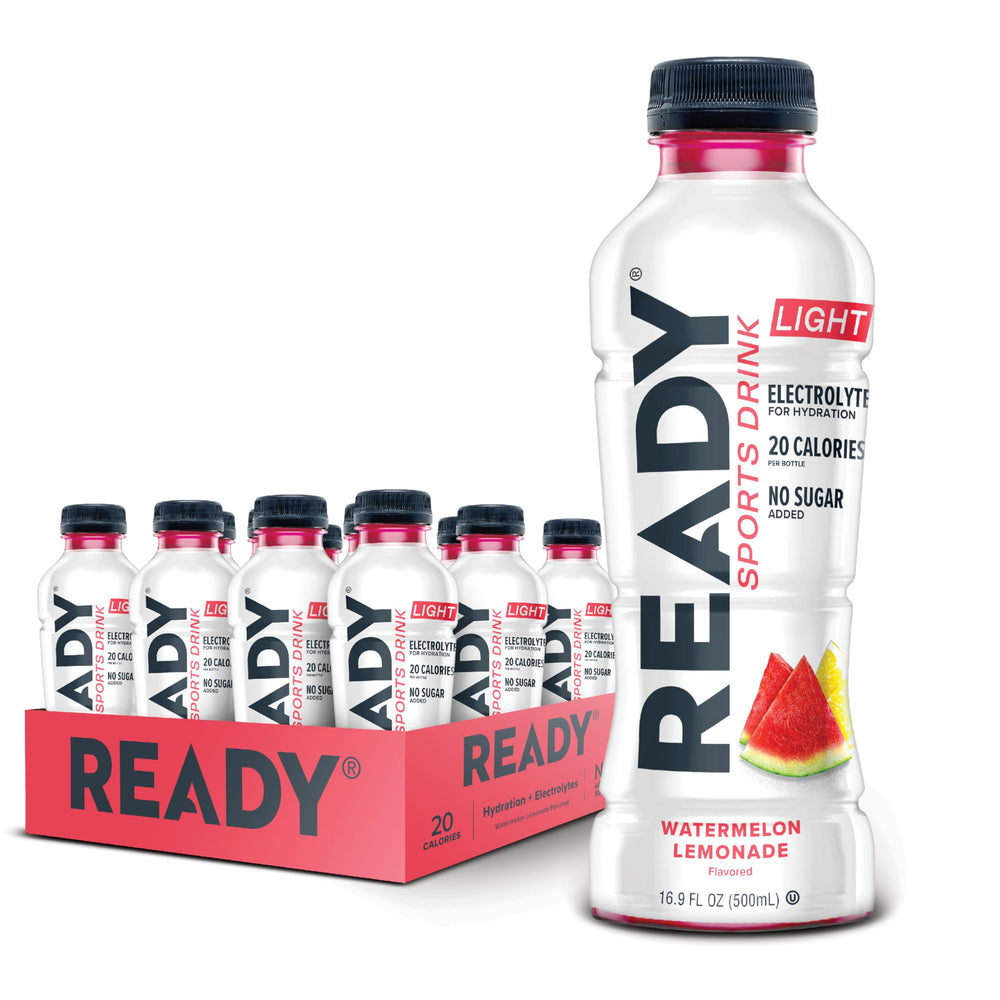 Ready Sports Drink Lite Watermelon Lemonade 12-pack package shot