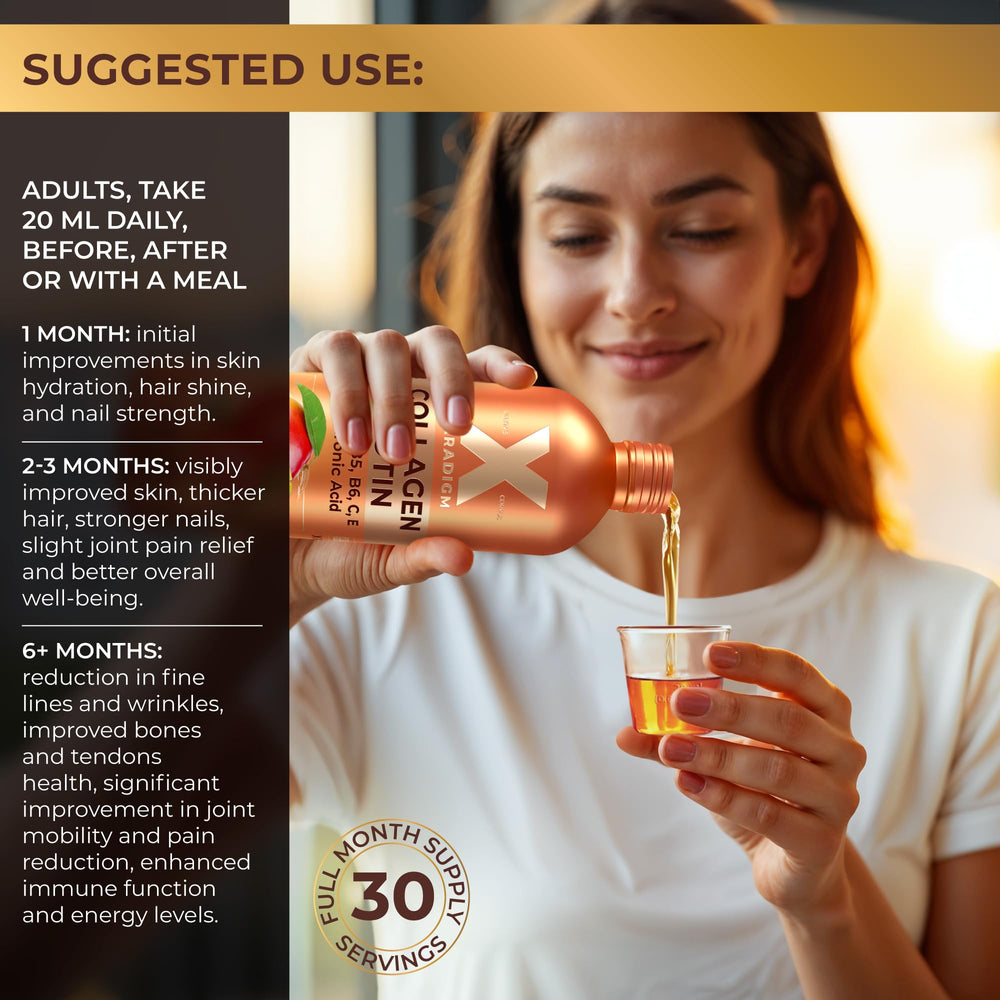 Ready-to-drink liquid collagen lifestyle image