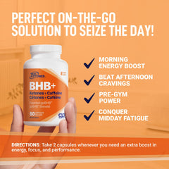 Real Ketones Keto BHB salts capsules packaging line emphasizes portability and on-the-go ketosis support.
