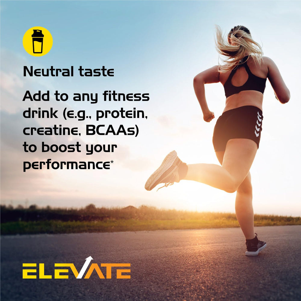 Real Ketones Nootropic Stim Free athlete in motion, emphasizing enhanced focus during training.
