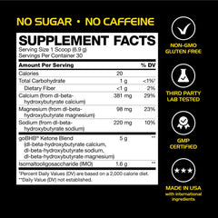 Real Ketones Nootropic Stim Free neutral serve fits daily training sessions.