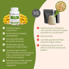 NSF-certified USA manufacturing facility for Real Mushrooms supplement