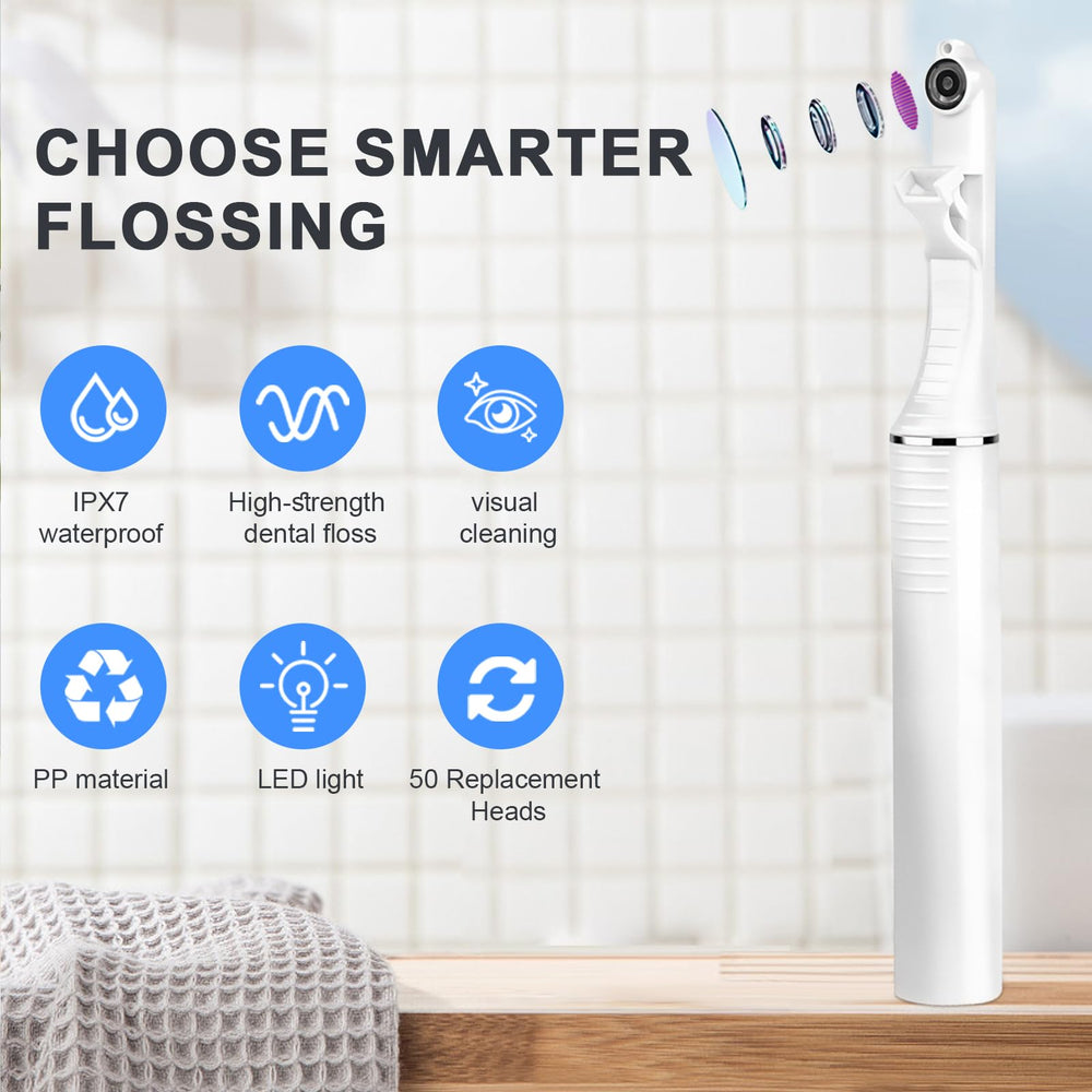 Real-time flossing view on mobile app