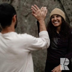 Post-workout setup with Realand for easy mixing and quick energy.