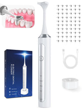 Rechargeable electric flosser with 60 heads