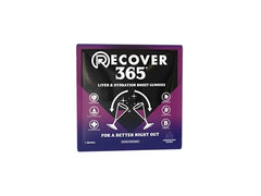 Milk Thistle and ingredients highlighted on Recover 365 gummies