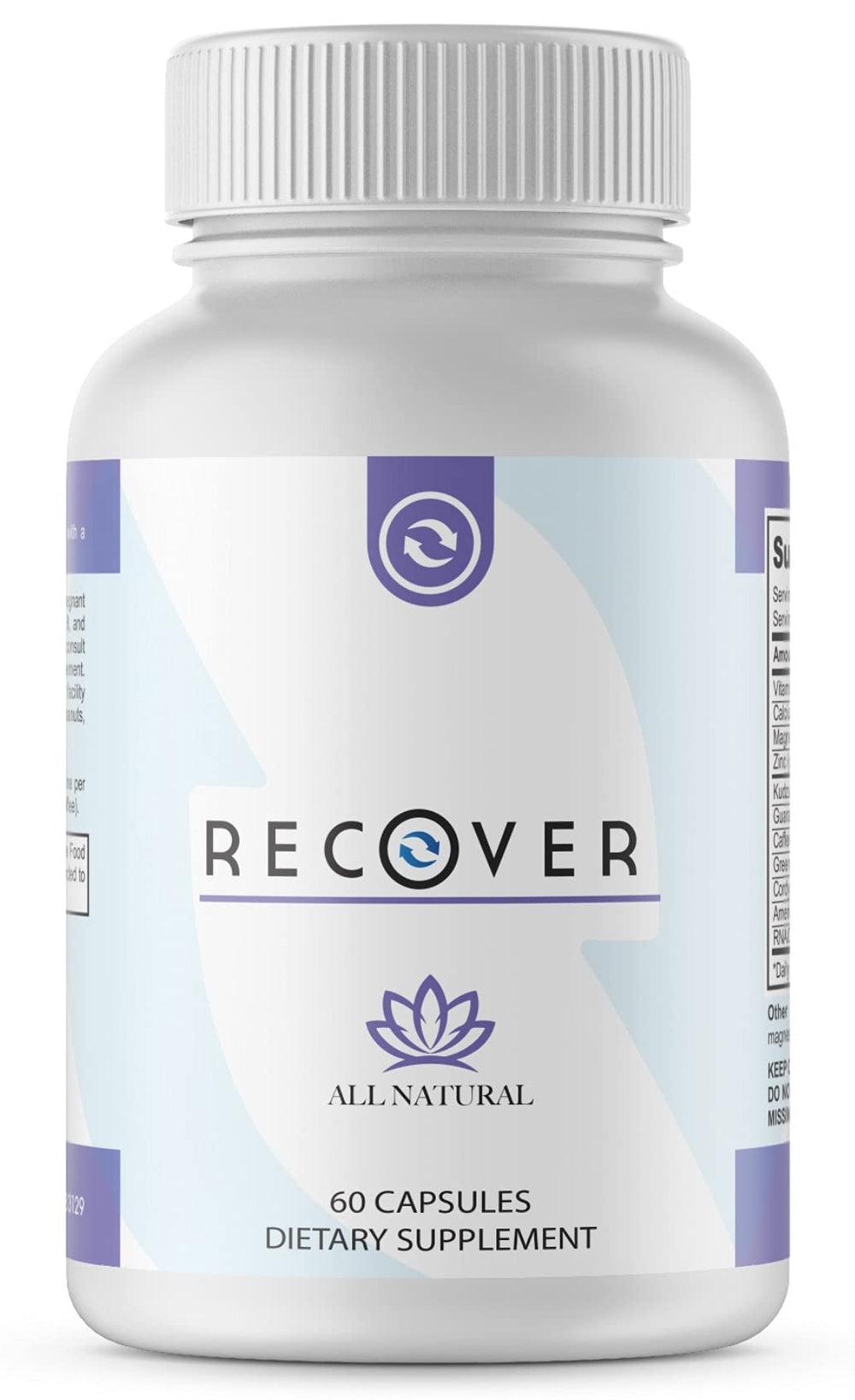 RECOVER anti-alcohol drink support bottle pour helps manage cravings during social events.
