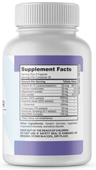 RECOVER craving support capsules label supports daily routines for healthier choices.