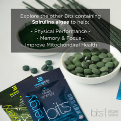Chlorella tablets rich in 40 essential nutrients