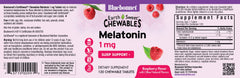 Recyclable packaging for Bluebonnet EarthSweet melatonin chewables