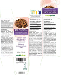 Dropper dispensing Cinchona bark tincture in drops