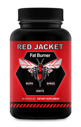 Red Jacket Thermogenic Fat Burner bottle on white background