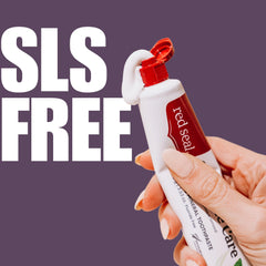 Family brushing with Red Seal Complete Care toothpaste